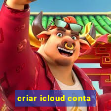 criar icloud conta